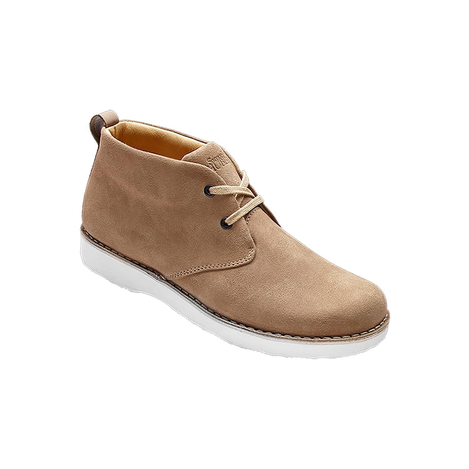 Mens Samuel hubbard Samuel Hubbard Boot-Up Men's Sand Suede Chukka Boots Sand Suede Sand Suede