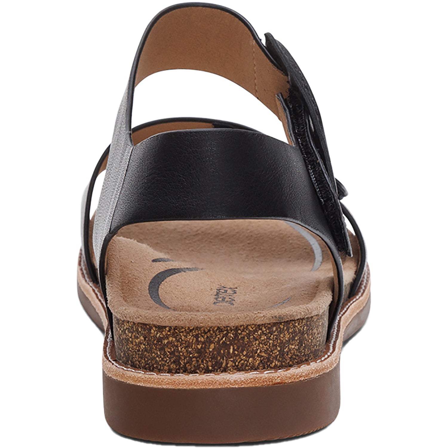 Womens Aetrex Women's Aetrex Claire Black Leather Black