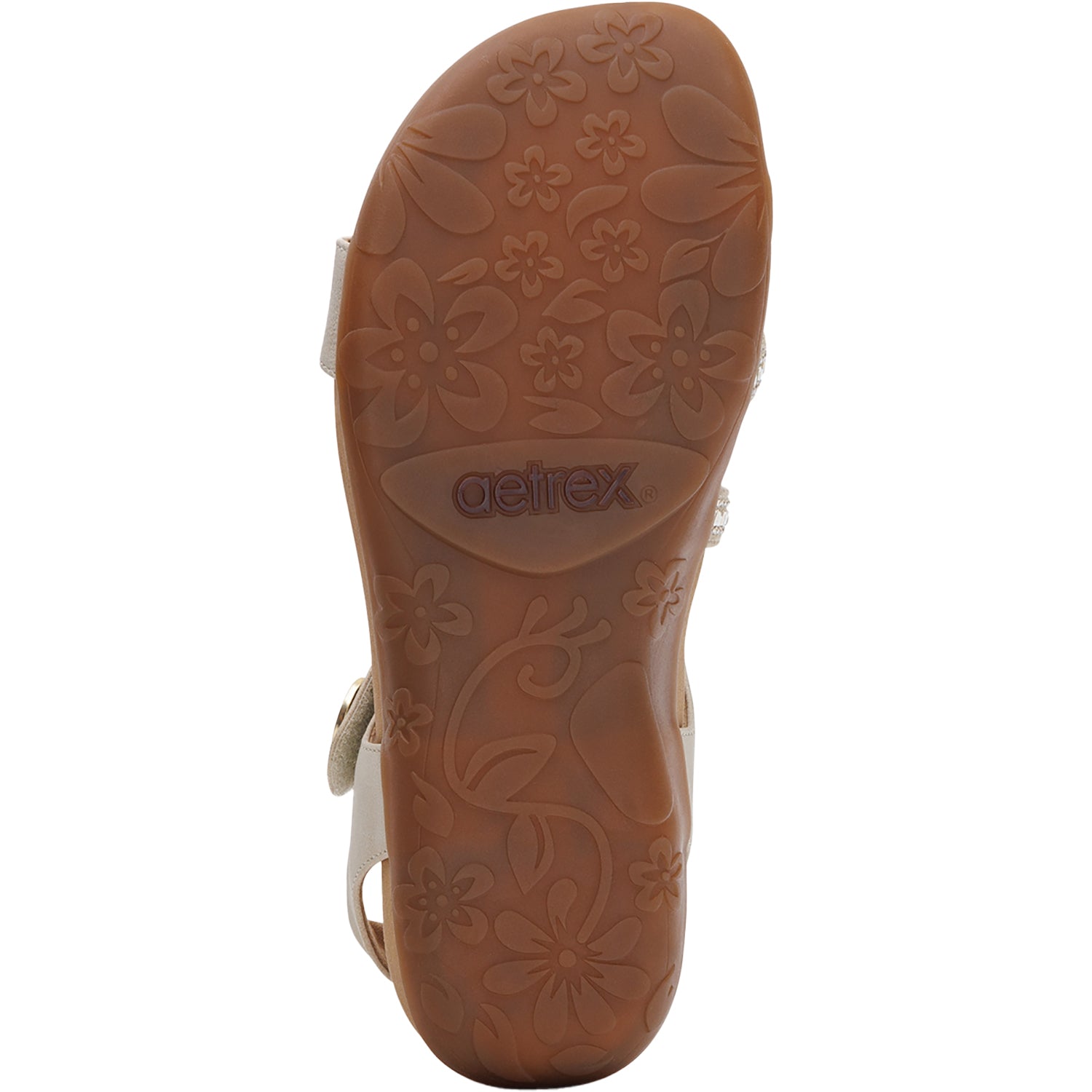 Womens Aetrex Women's Aetrex Jess Jeweled Champagne Sparkle Champagne Sparkle