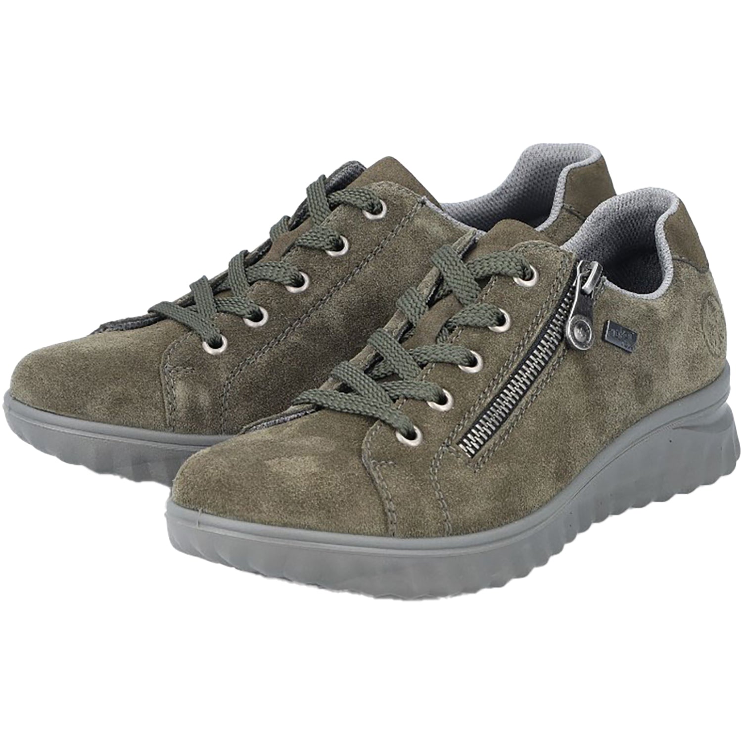 Womens Rieker Rieker 59000-54 Vegan Women's Shoes Khaki/Moor Khaki/Moor