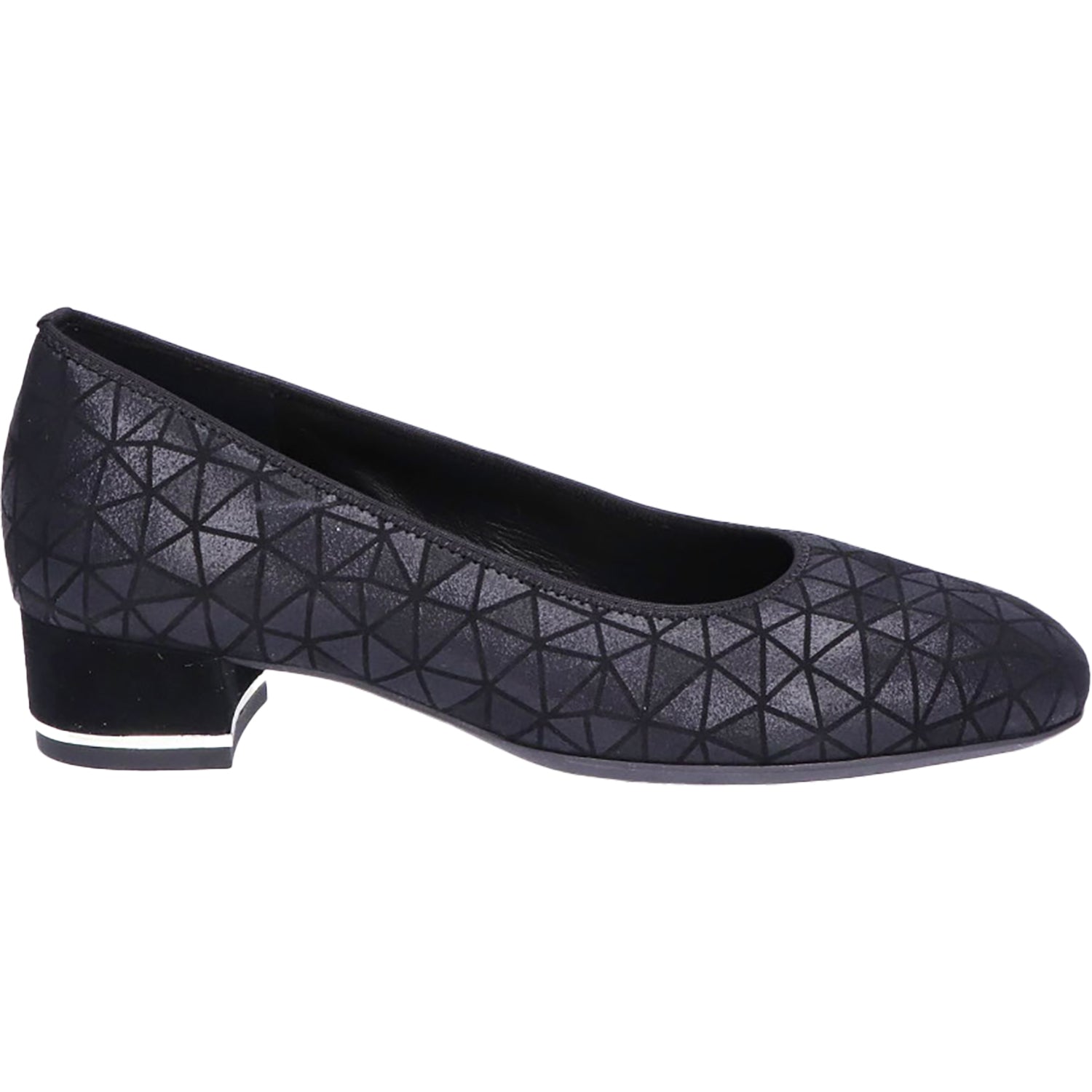 Womens Ara shoes Ara Gabrielle SP Women's Dress Heels Black Novelkid Suede Black Novelkid Suede