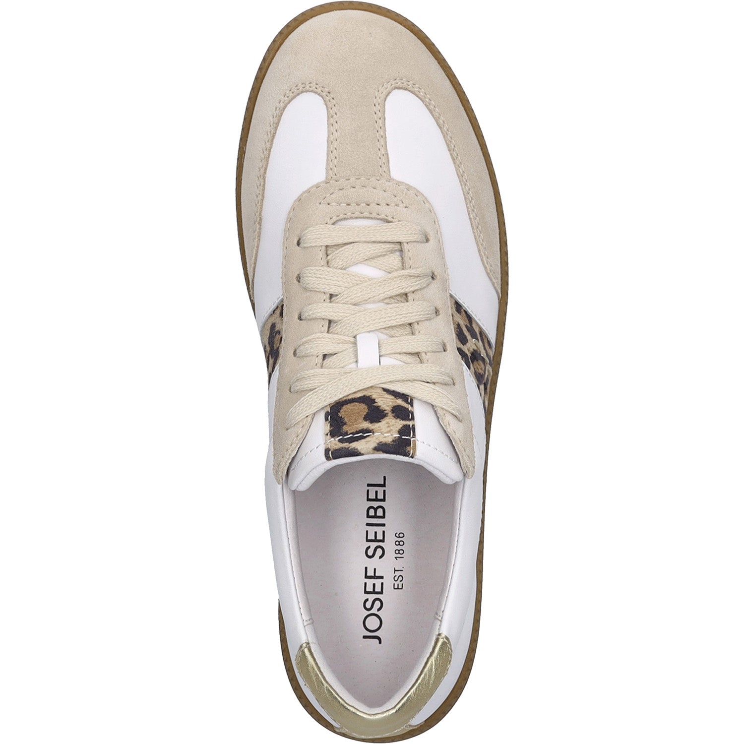Womens Josef seibel Josef Seibel Joleen 03 Women's Sneakers Beige/Multi Suede/Kombi Beige/Multi Suede/Kombi