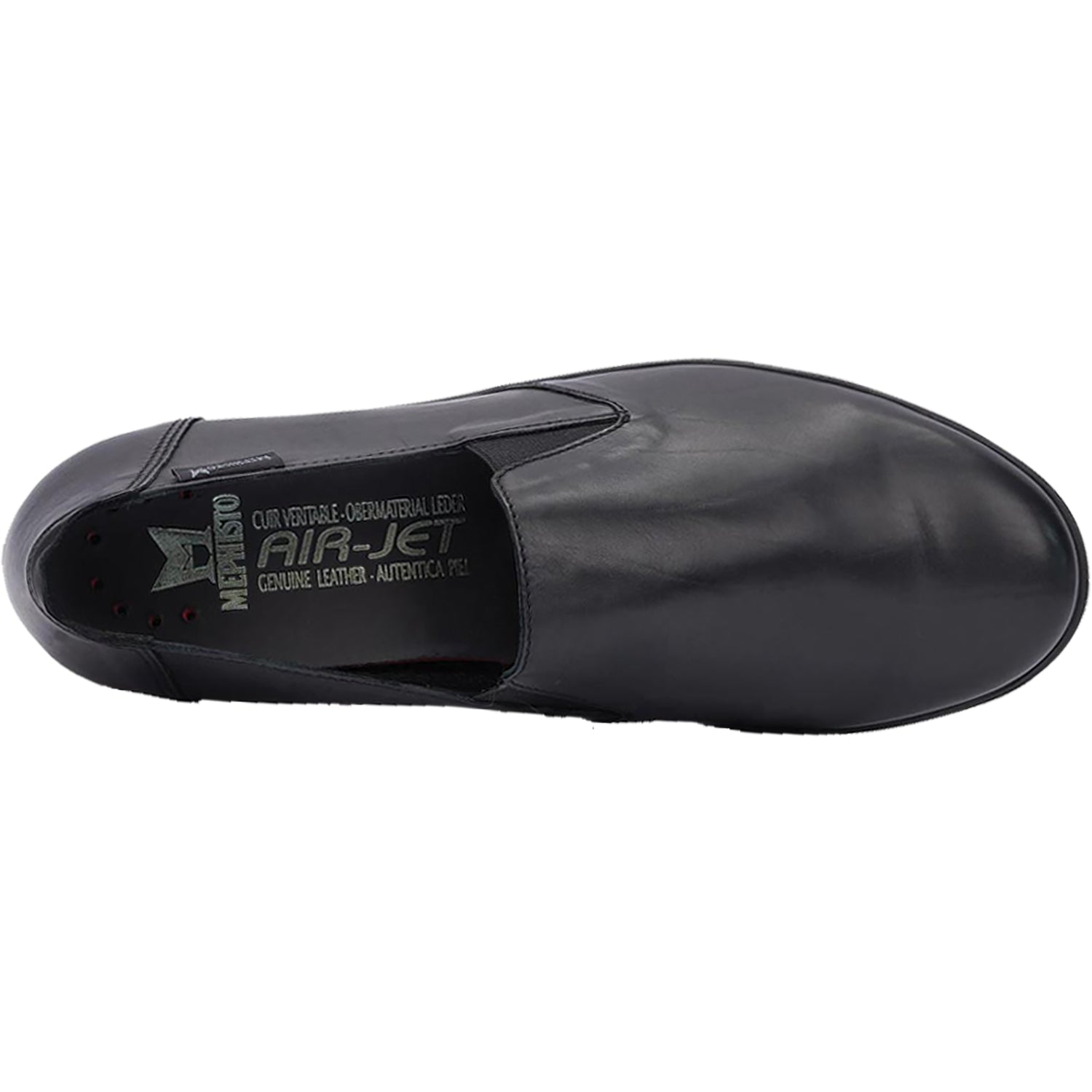 Womens Mephisto Mephisto Korie Women's Slip On Shoes Black Premium Leather Black Premium Leather