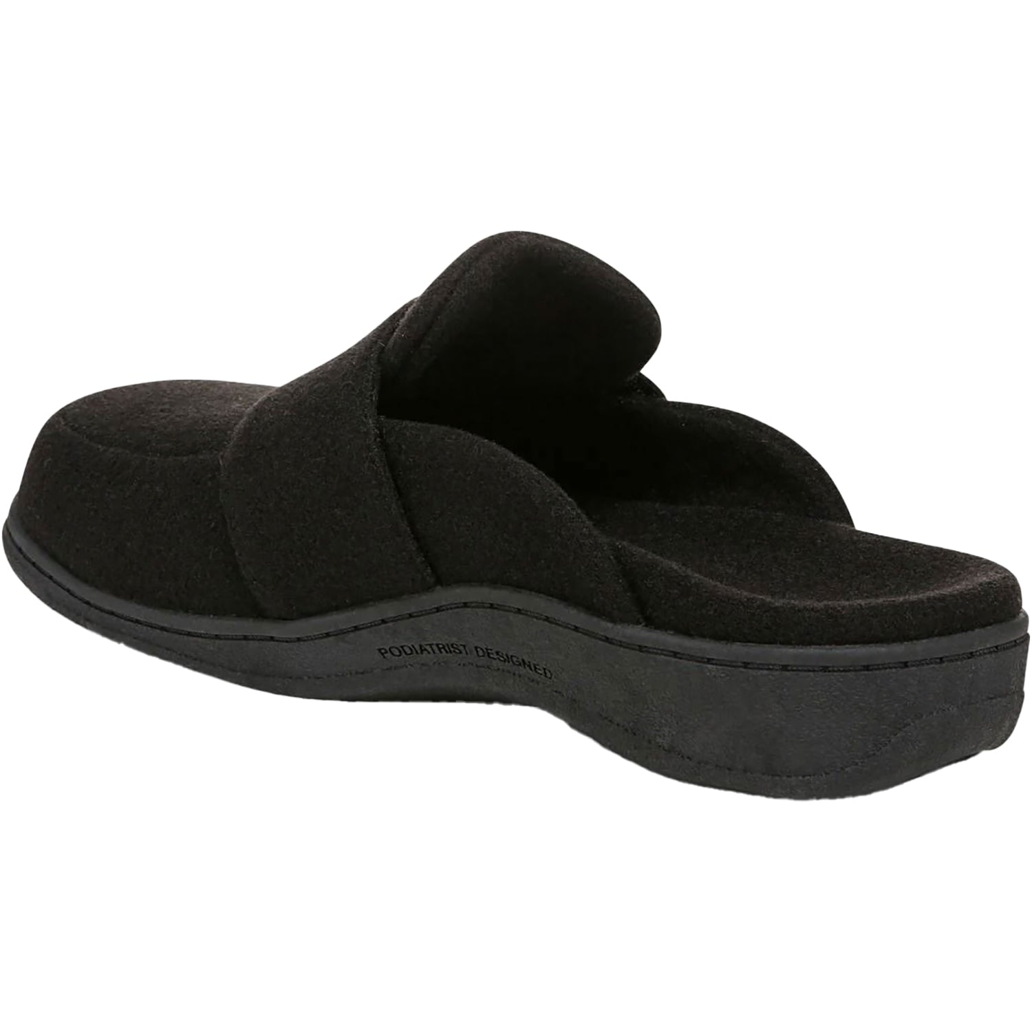 Womens Vionic Women's Vionic Gemma II Black Flannel Black Flannel