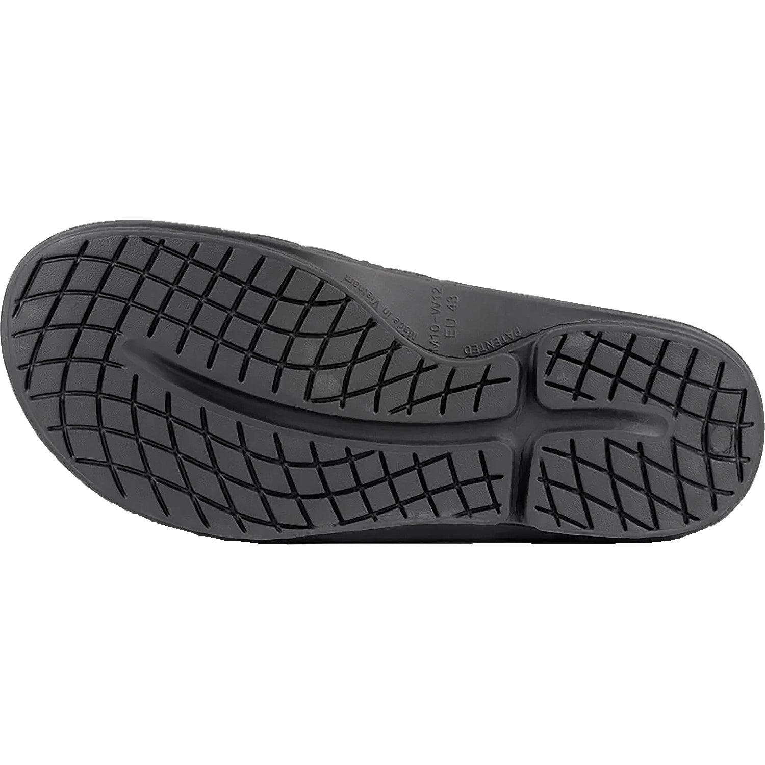 Unisex Oofos Unisex OOFOS OOahh Sport Flex Black Matte Synthetic Black Synthetic