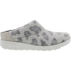 Womens Dansko Women's Dansko Lucie Grey Leopard Wool Grey Leopard Wool