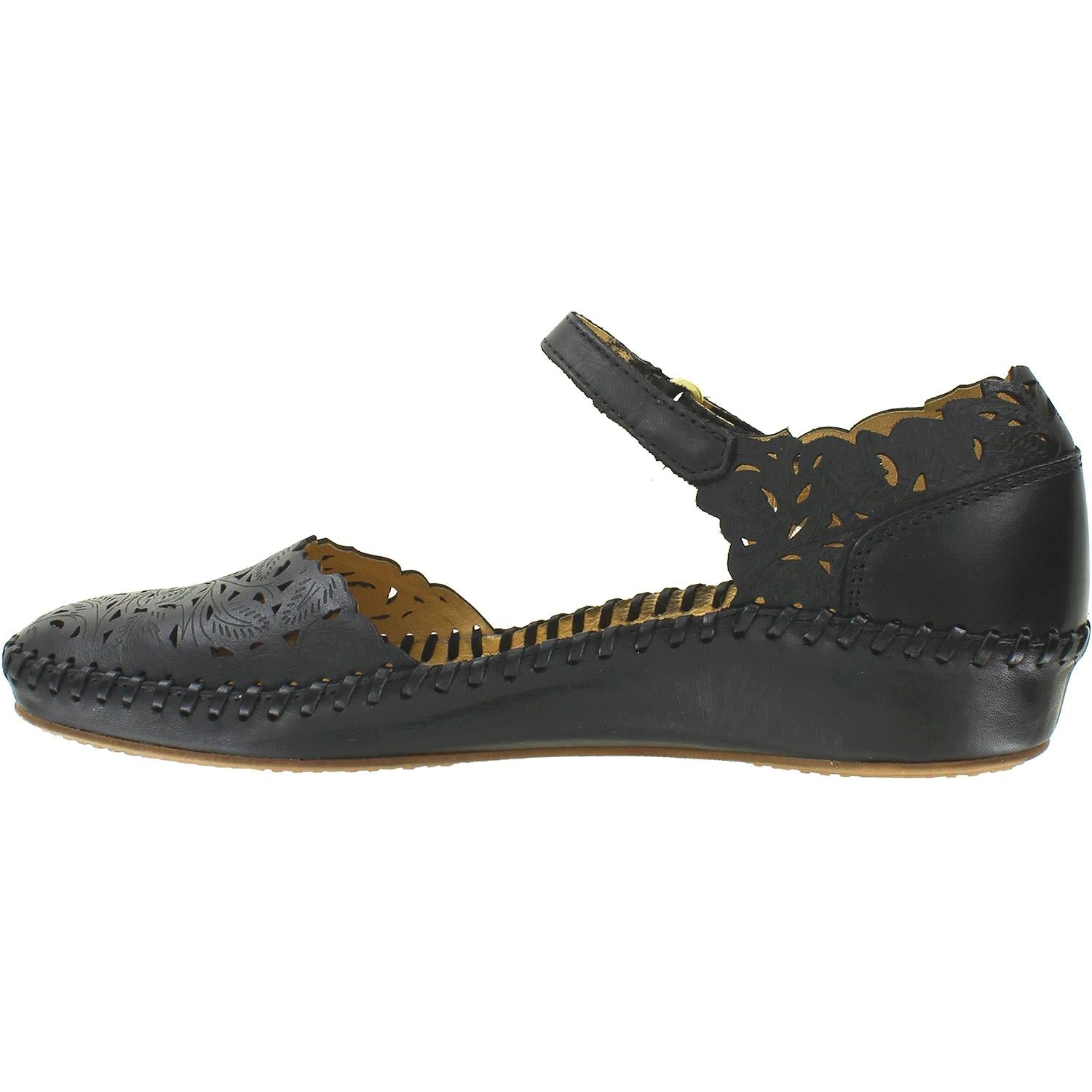 Womens Pikolinos Pikolinos P Vallarta 655-0906 Women's  Black Leather Black Leather