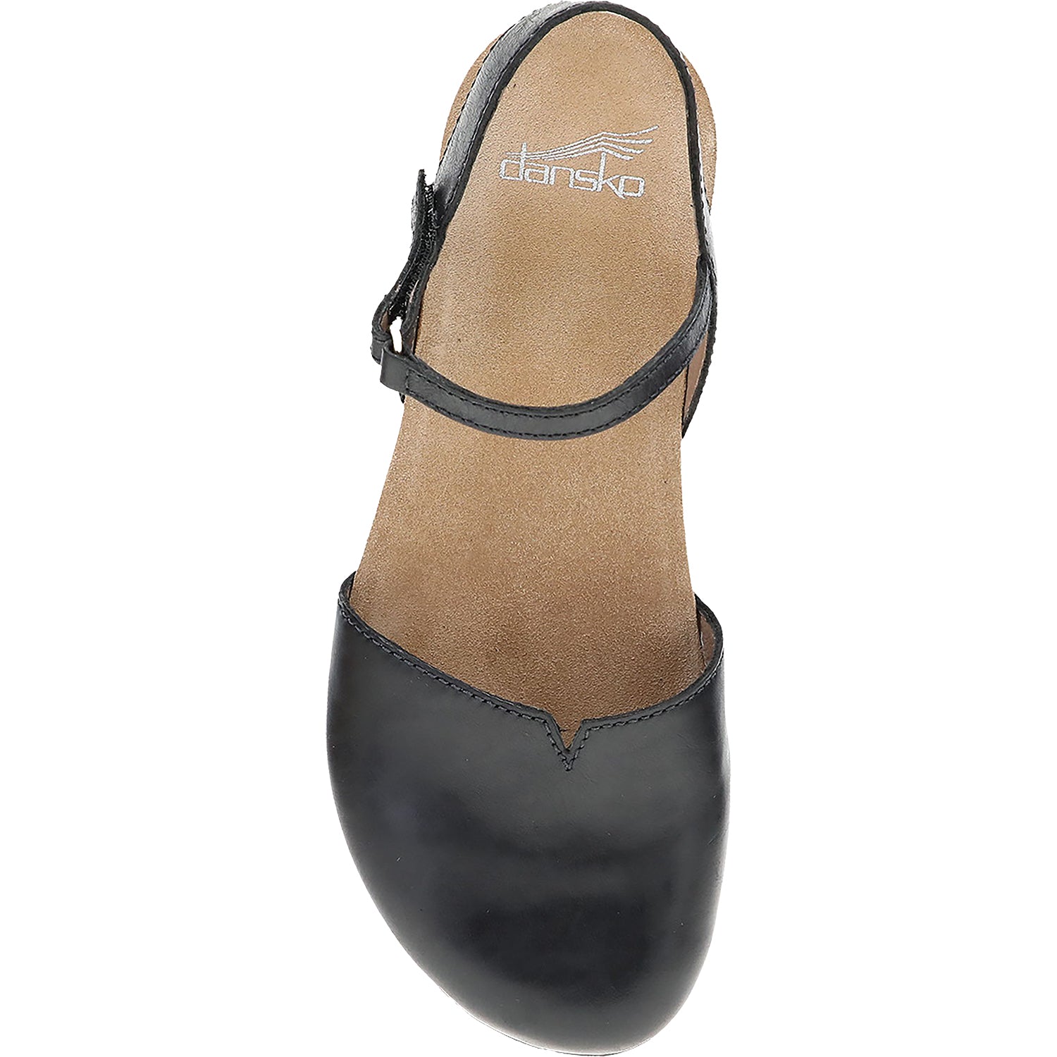 Womens Dansko Dansko Rowan Women's Shoes Black Waxy Burnished Leather Black Waxy Burnished Leather