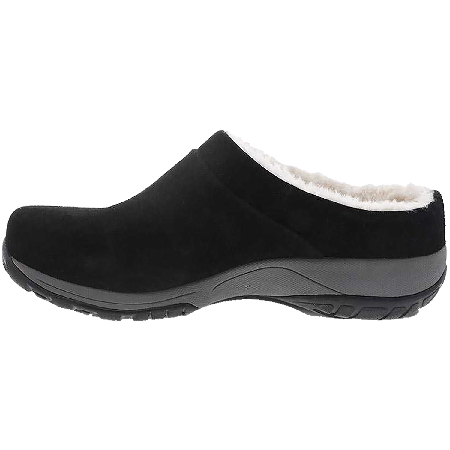 Womens Dansko Dansko Parson Women's Walking Shoes Black Suede Black Suede