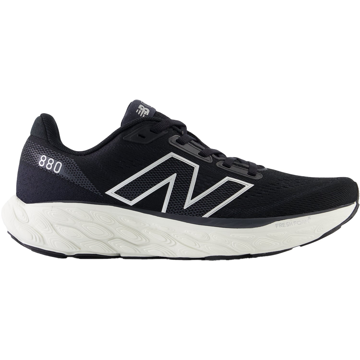 Womens New balance Women's New Balance W880K14 Fresh Foam X 880v14 Black/SeaSalt Mesh (Neutral Support) Black/SeaSalt