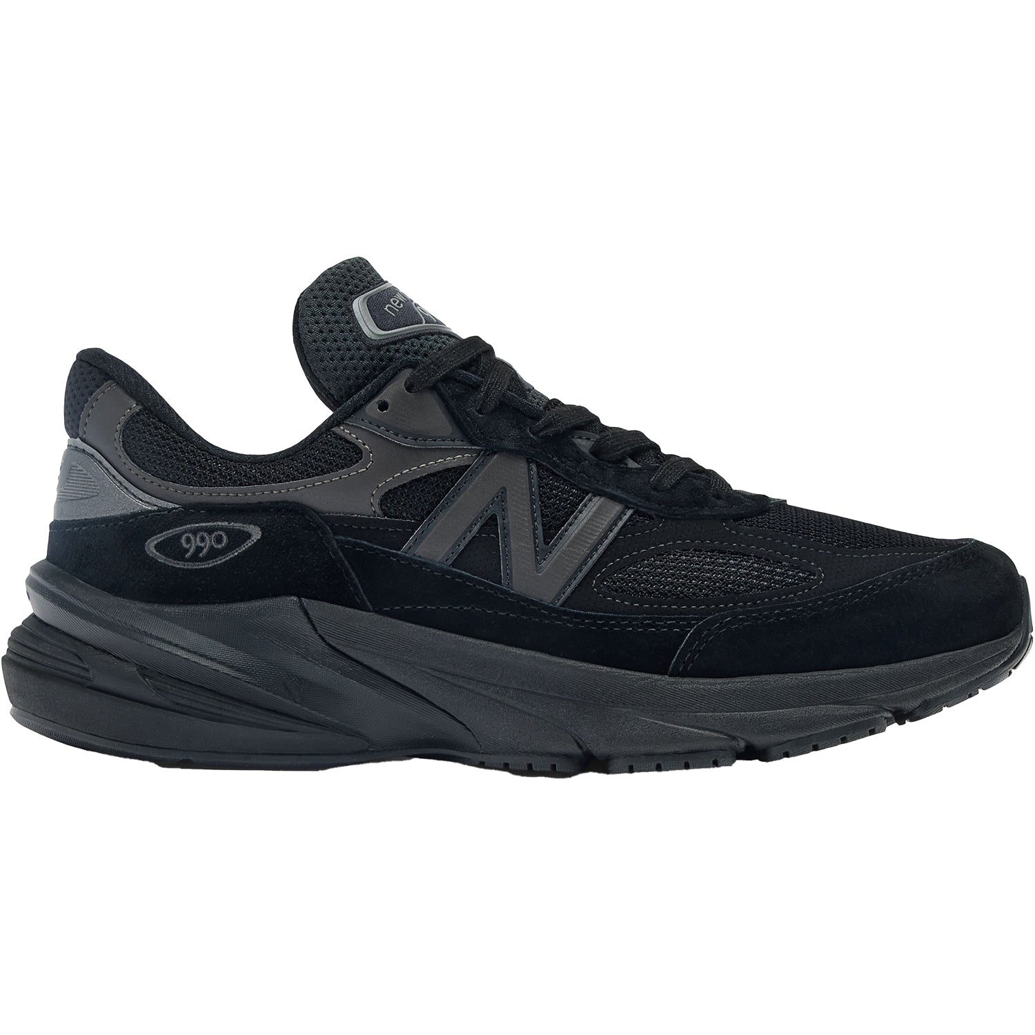 靴 NewBalance U990 TB6 Unisex New Balance U990BB6 Black/Black Suede/Mesh – Footwear