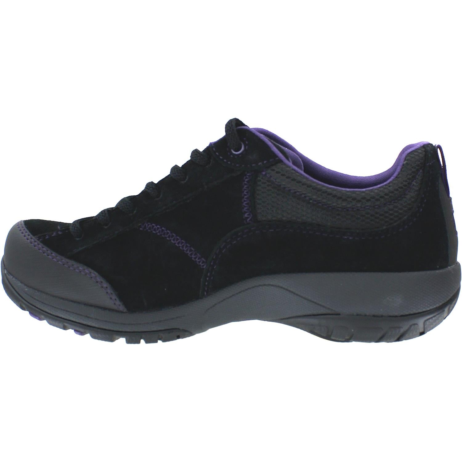 Womens Dansko Dansko Paisley - Waterproof Women's Walking Shoes Black Suede Black Suede