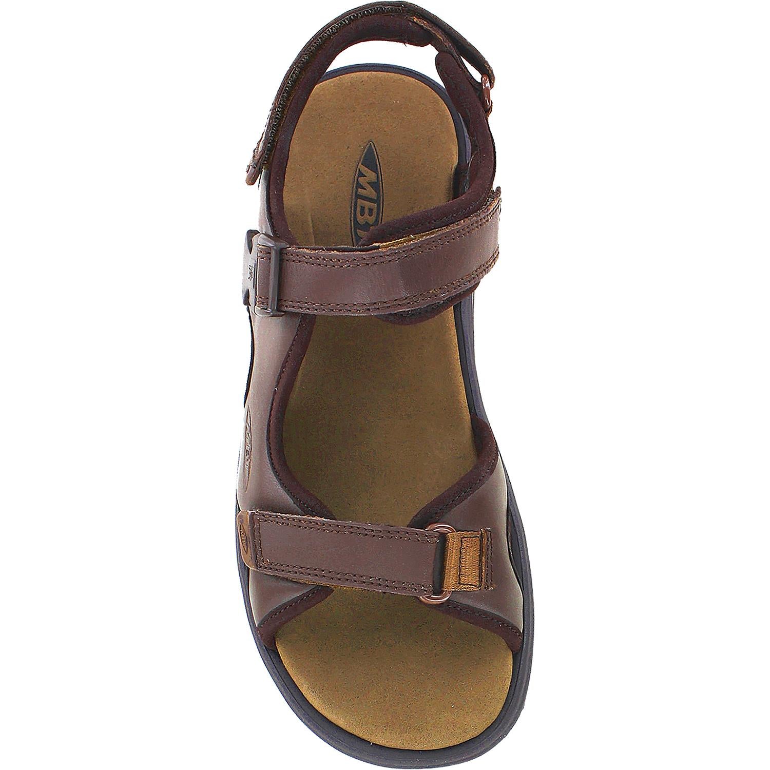 Mens Mbt Men's MBT Kisumu 3S Chocolate Brown Leather Chocolate Brown Leather