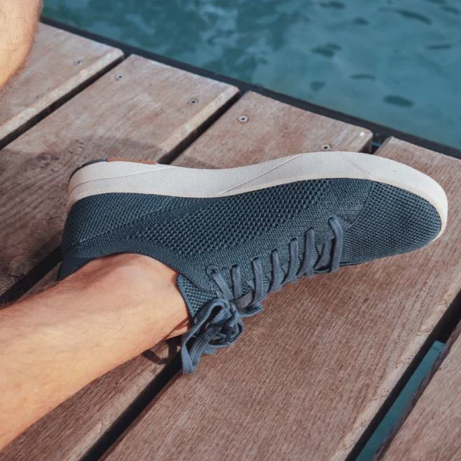 Mens Saola Saola Cannon Knit 20 Men's Vegan Sneakers Blue Blue