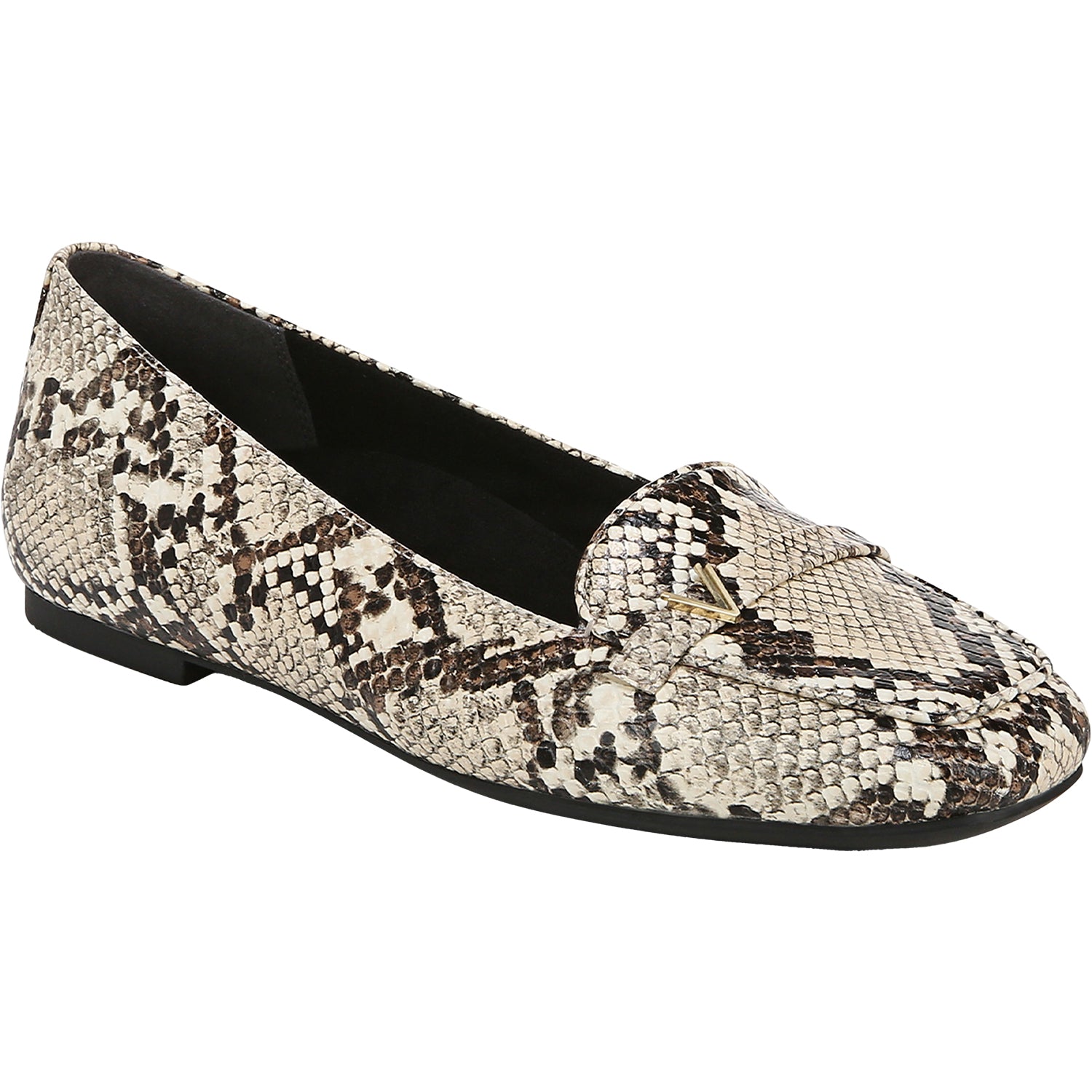 Womens Vionic Vionic Hayes Women's Dress Flats Ivory Multi Snake Embossed Leather Ivory Multi Snake Embossed Leather