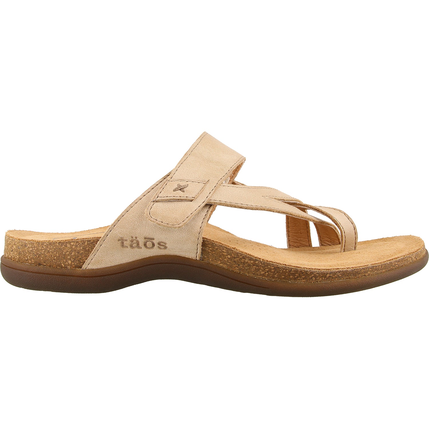 Womens Taos Taos Perfect Women's Sandals Stone Leather Stone Leather