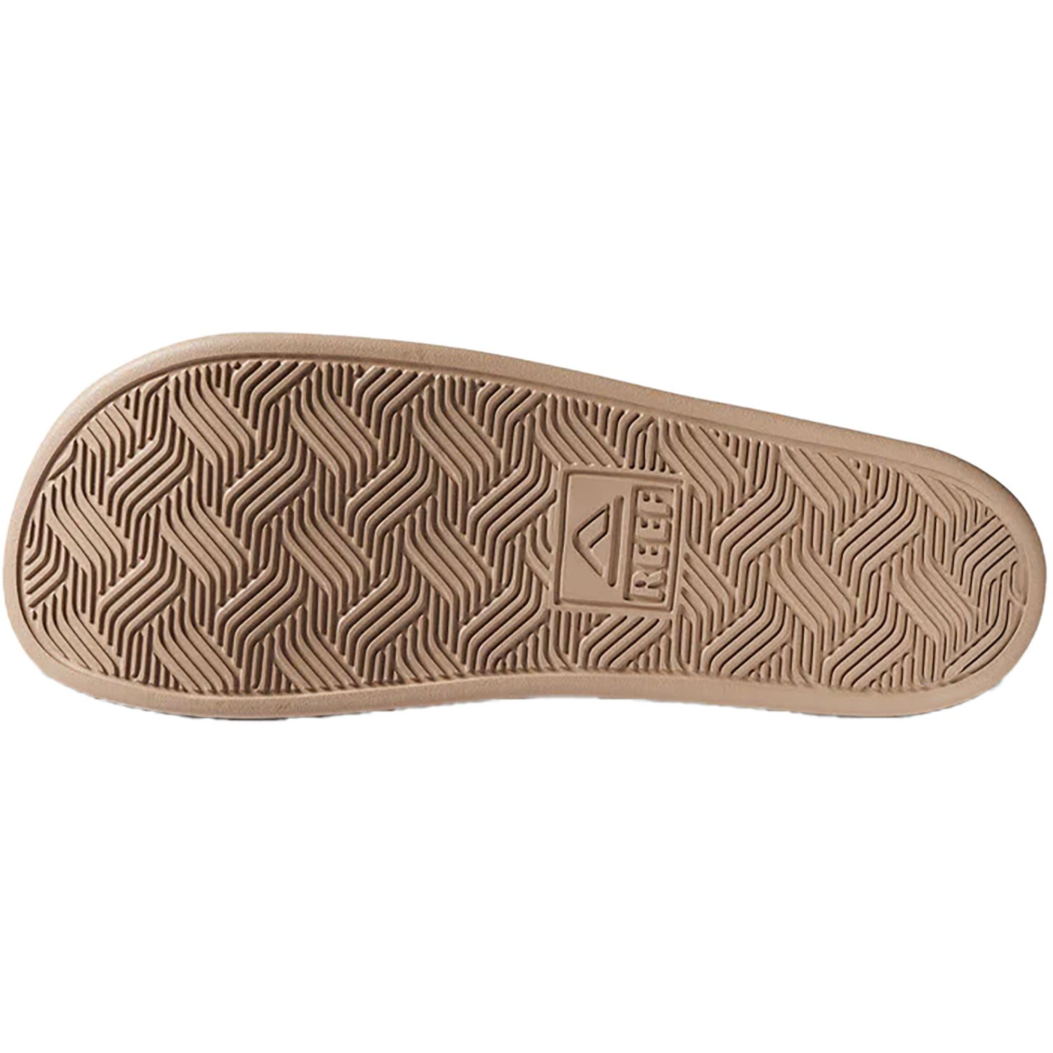 Mens Reef Reef Cushion Tradewind Men's Sandals Slides Black/Fossil Synthetic Black/Fossil Synthetic