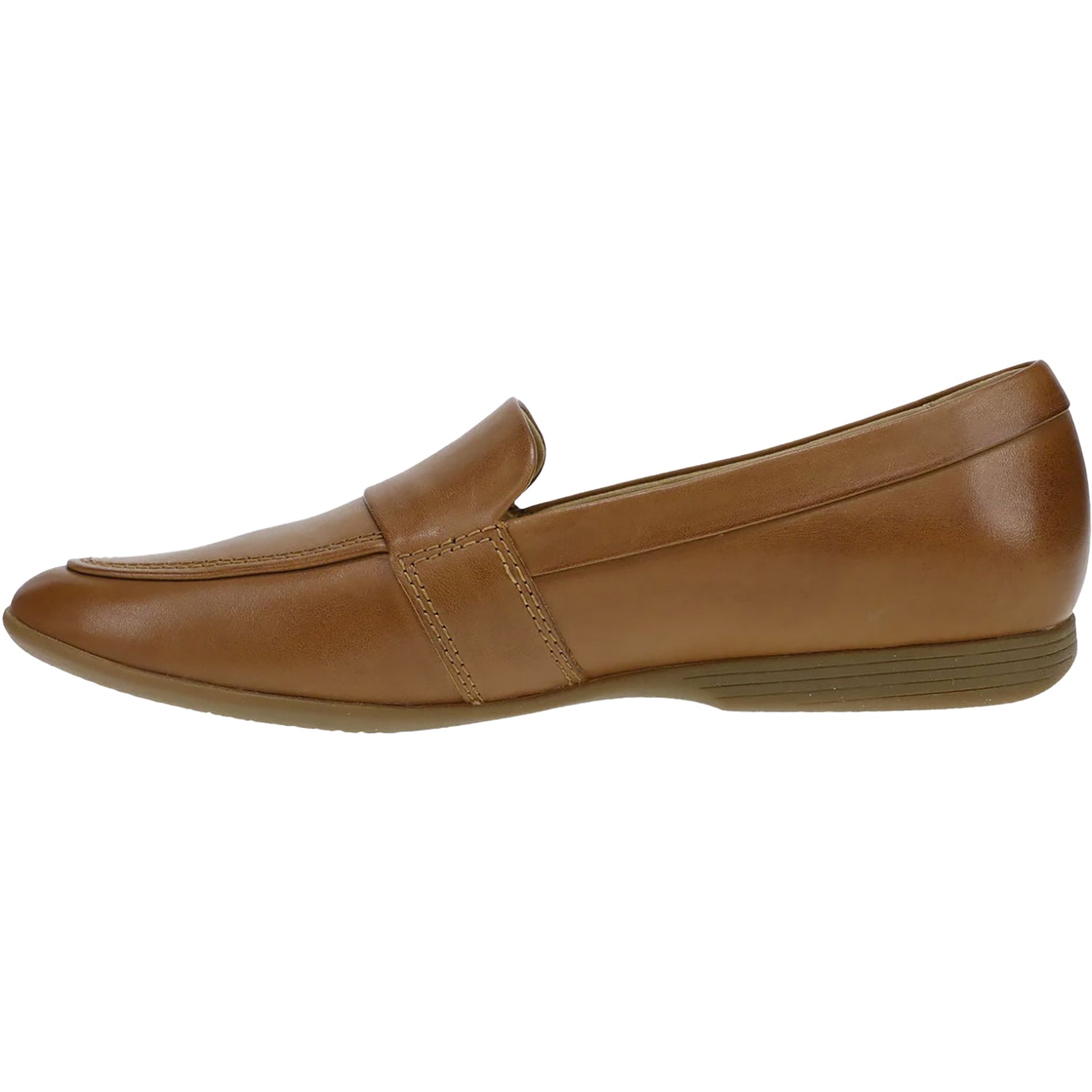 Womens Dansko Dansko Linden Women's Slip Ons Luggage Nappa Leather Luggage Nappa Leather