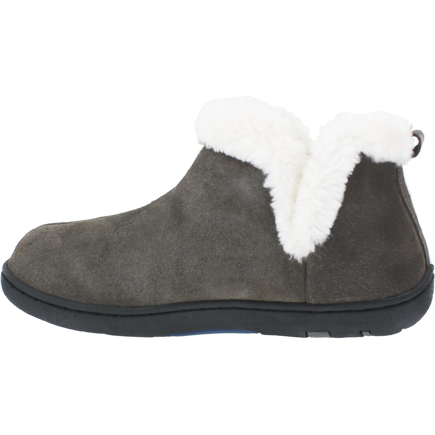 Womens Tempur-pedic Tempur-Pedic Vallery Women's Tempur-Pedic Slippers Grey Suede Grey Suede