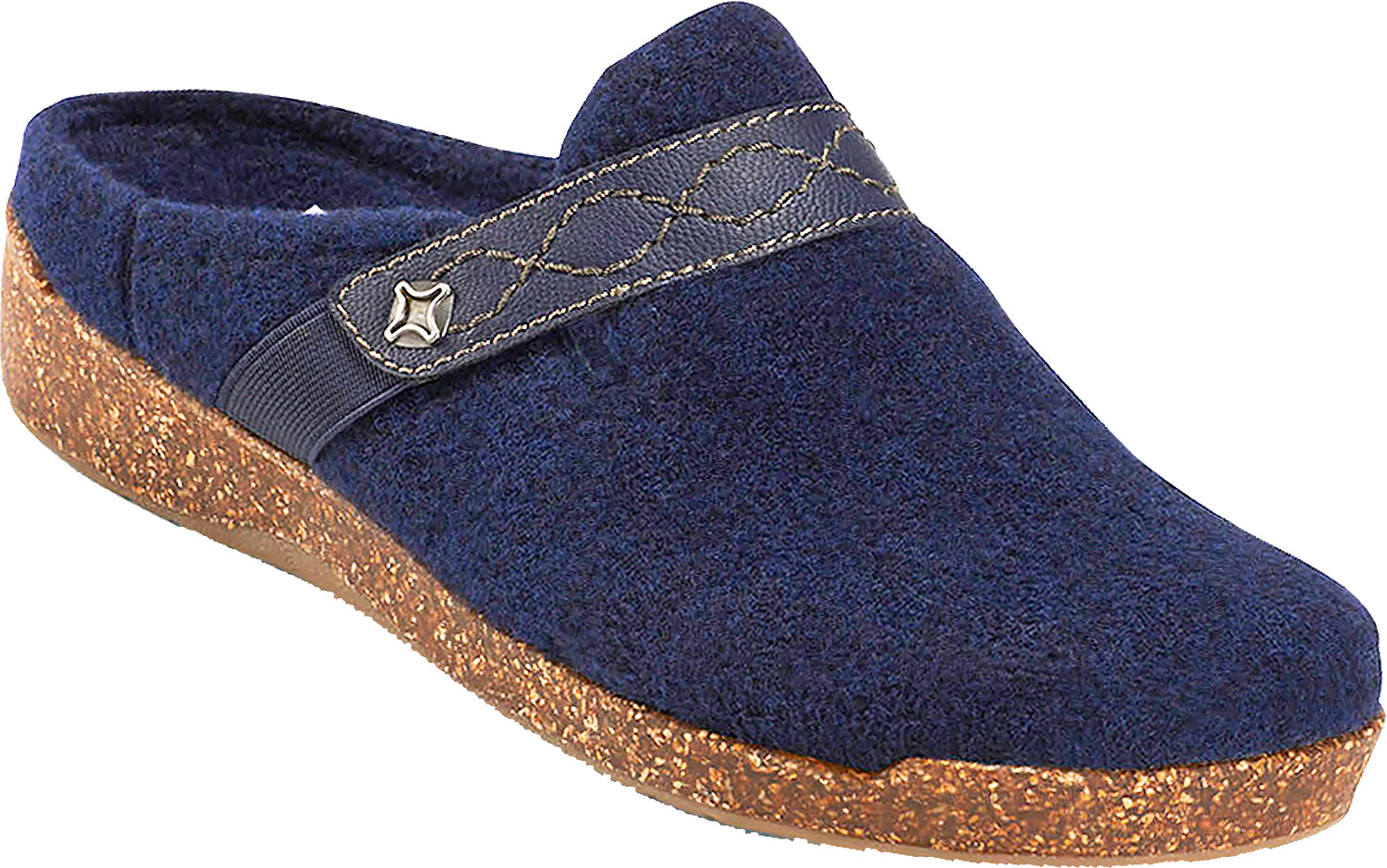 Womens Earth Women's Earth Janet Navy Felt Navy Felt