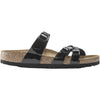 Womens Birkenstock Women's Birkenstock Franca Black Patent Leather Black Patent Leather