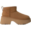Womens Ugg Women's UGG Classic Ultra Mini New Heights Chestnut Suede Chestnut Suede