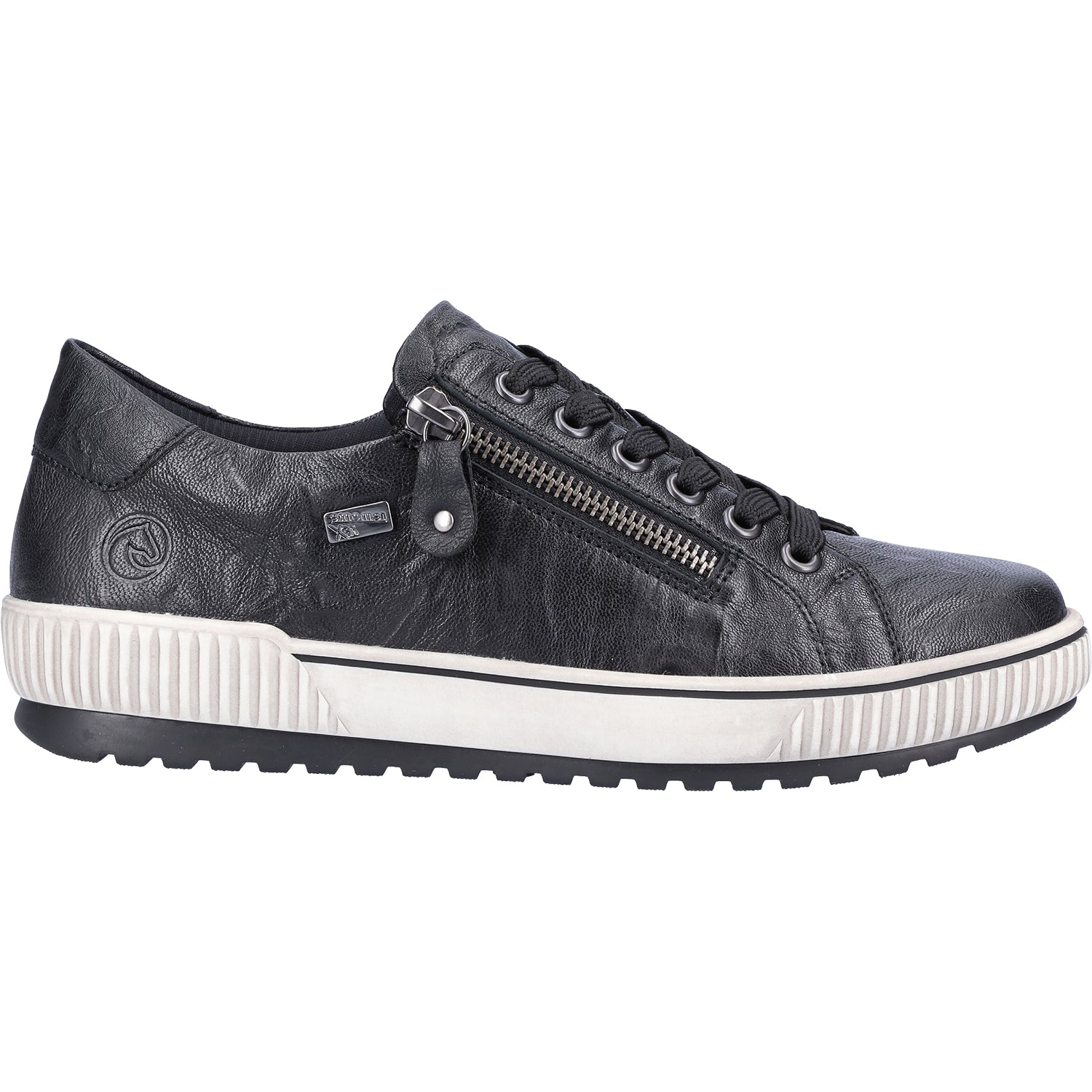 Womens Remonte Women's Remonte D0700-00 Maditta 00 Black Leather Black Leather