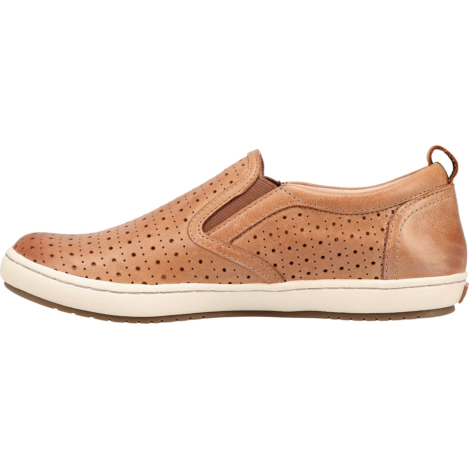 Womens Taos Taos Court Women's Slip On Sneakers Caramel Leather Caramel Leather