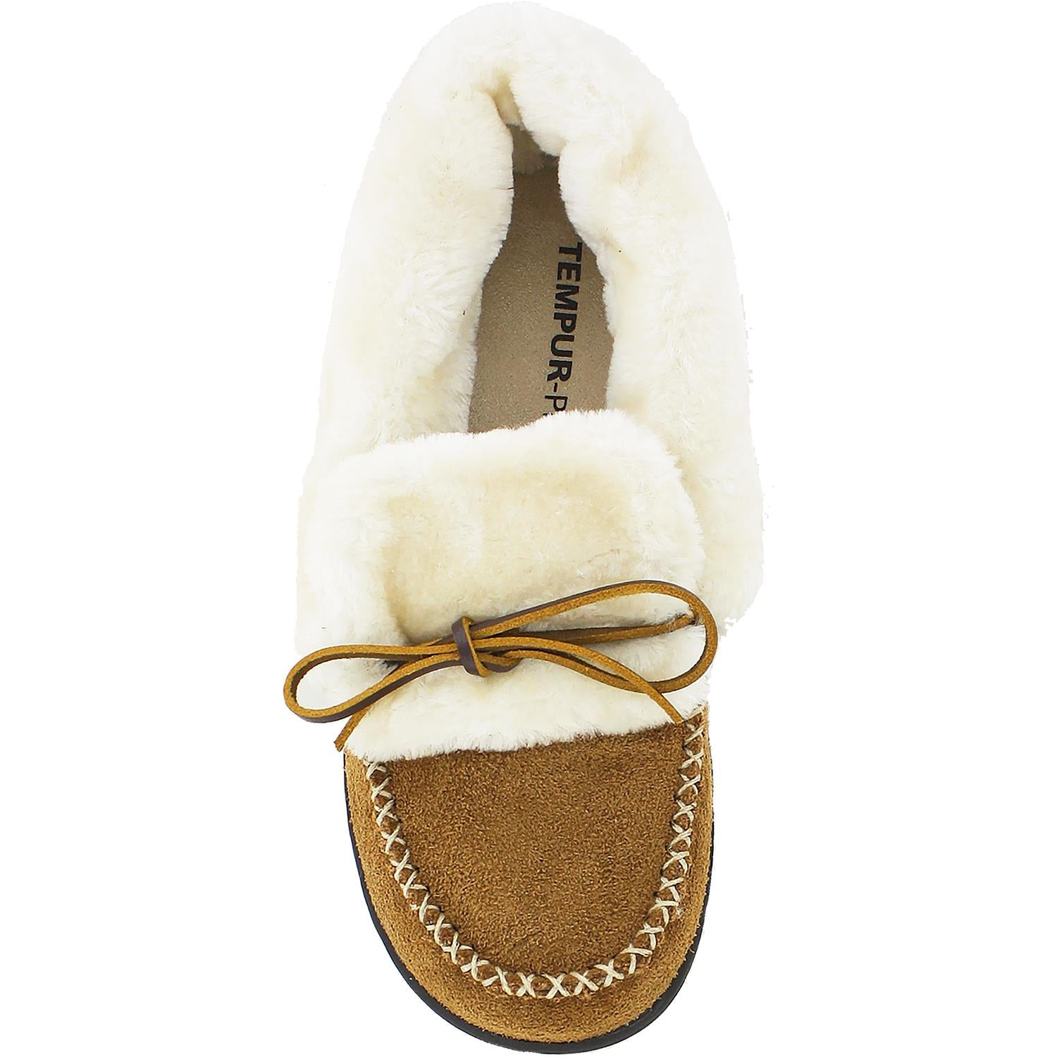 Womens Tempur-pedic Tempur-Pedic Laurin Women's Slippers Hashbrown Suede Hashbrown Suede