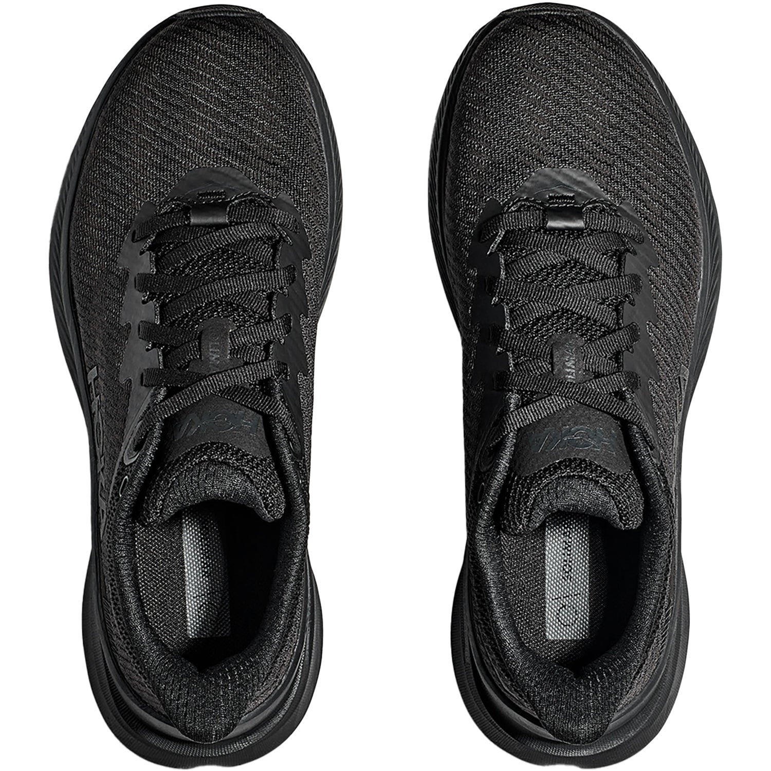 Womens Hoka one one Women's Hoka Solimar Black/Black Mesh Black/Black Mesh