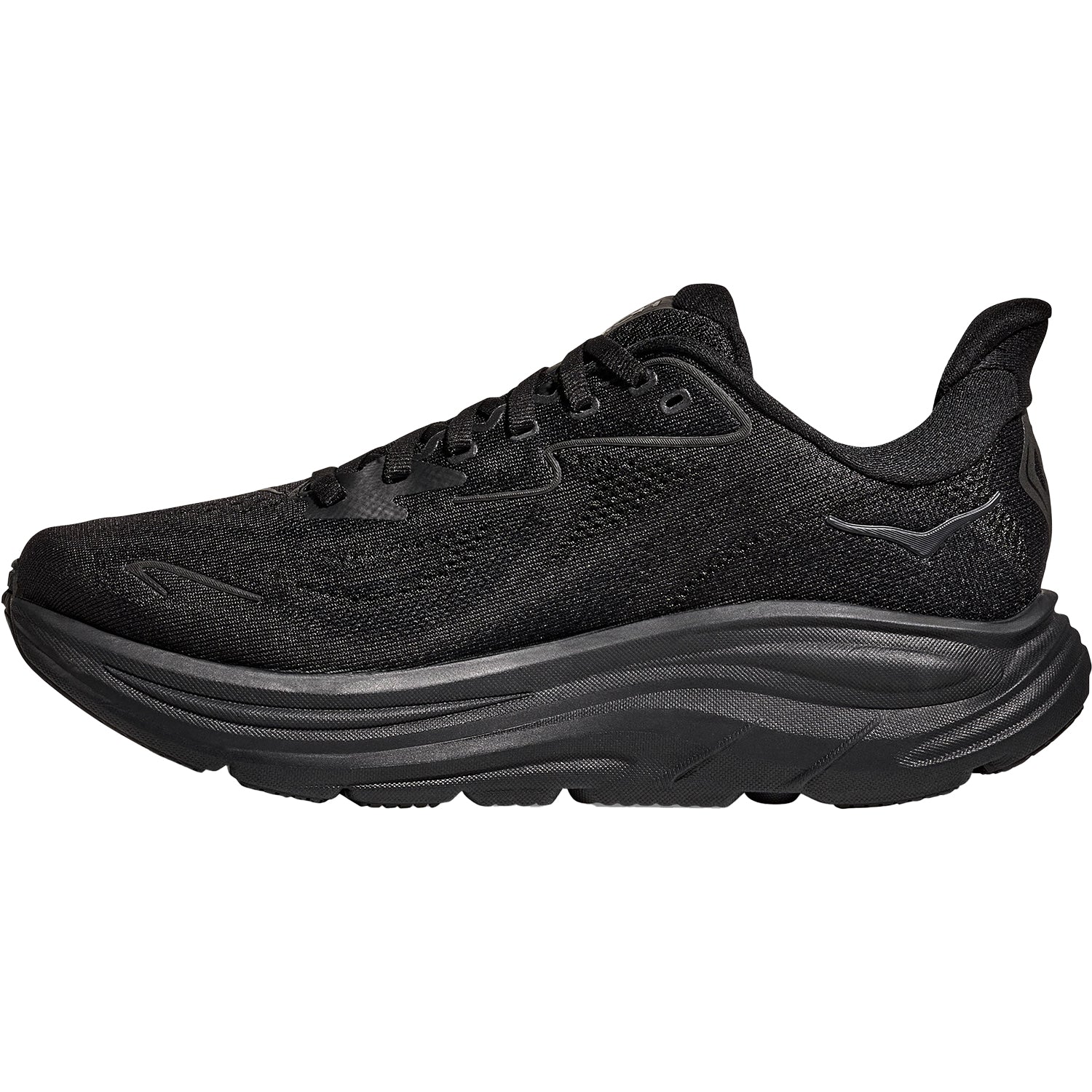 Womens Hoka one one Women's Hoka Clifton 10 Black/Black (Neutral Support) Black/Black