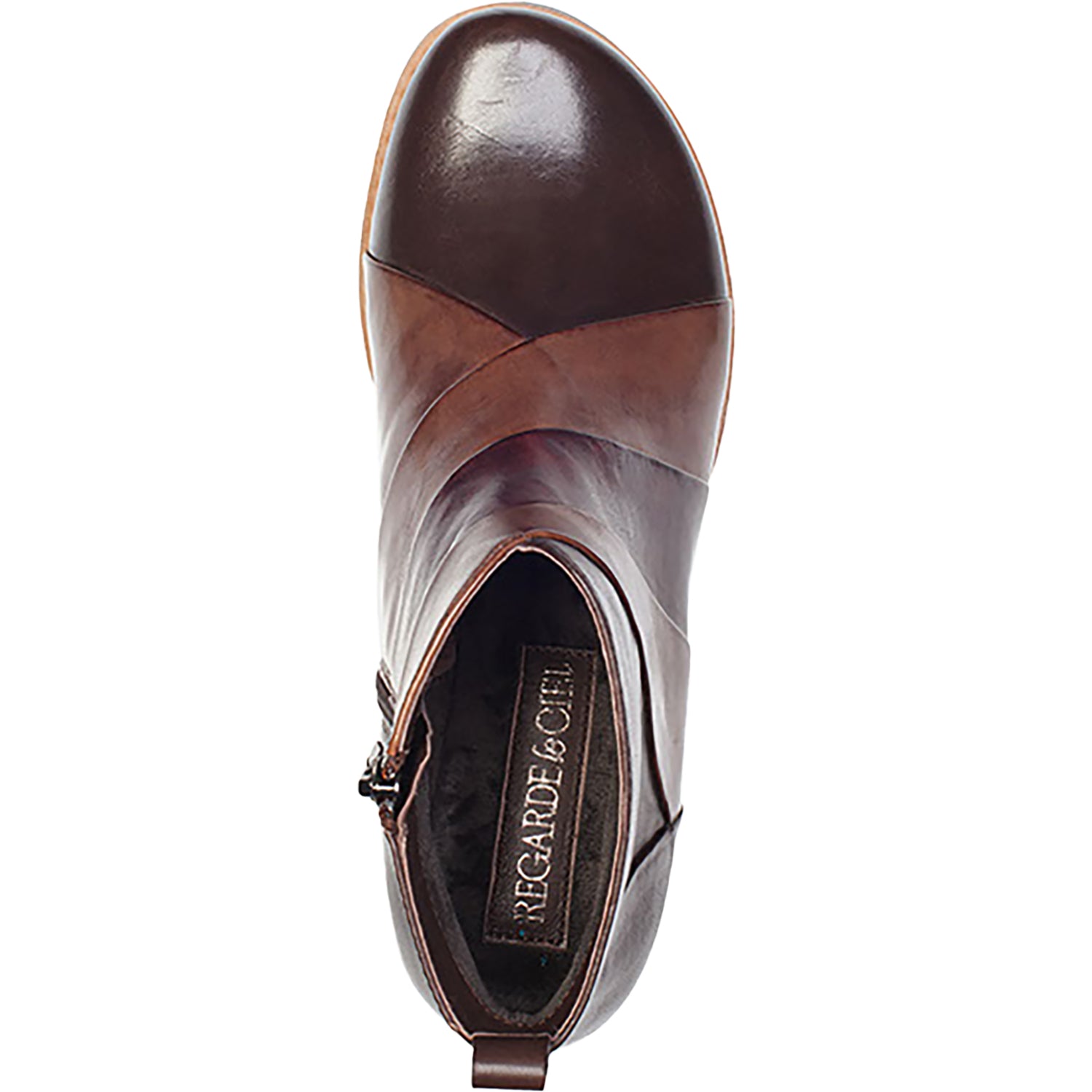 Womens Regarde le ciel Regarde Le Ciel Layla-04 Women's Boots Tdm/Elephant/Vino Leather Tdm/Elephant/Vino Leather