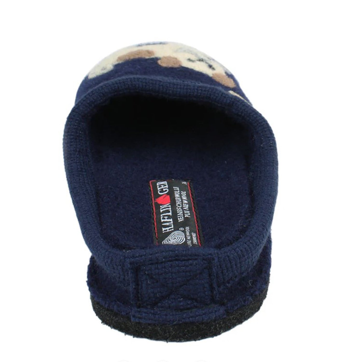 Womens Haflinger Haflinger Fido Women's Slippers Navy Navy