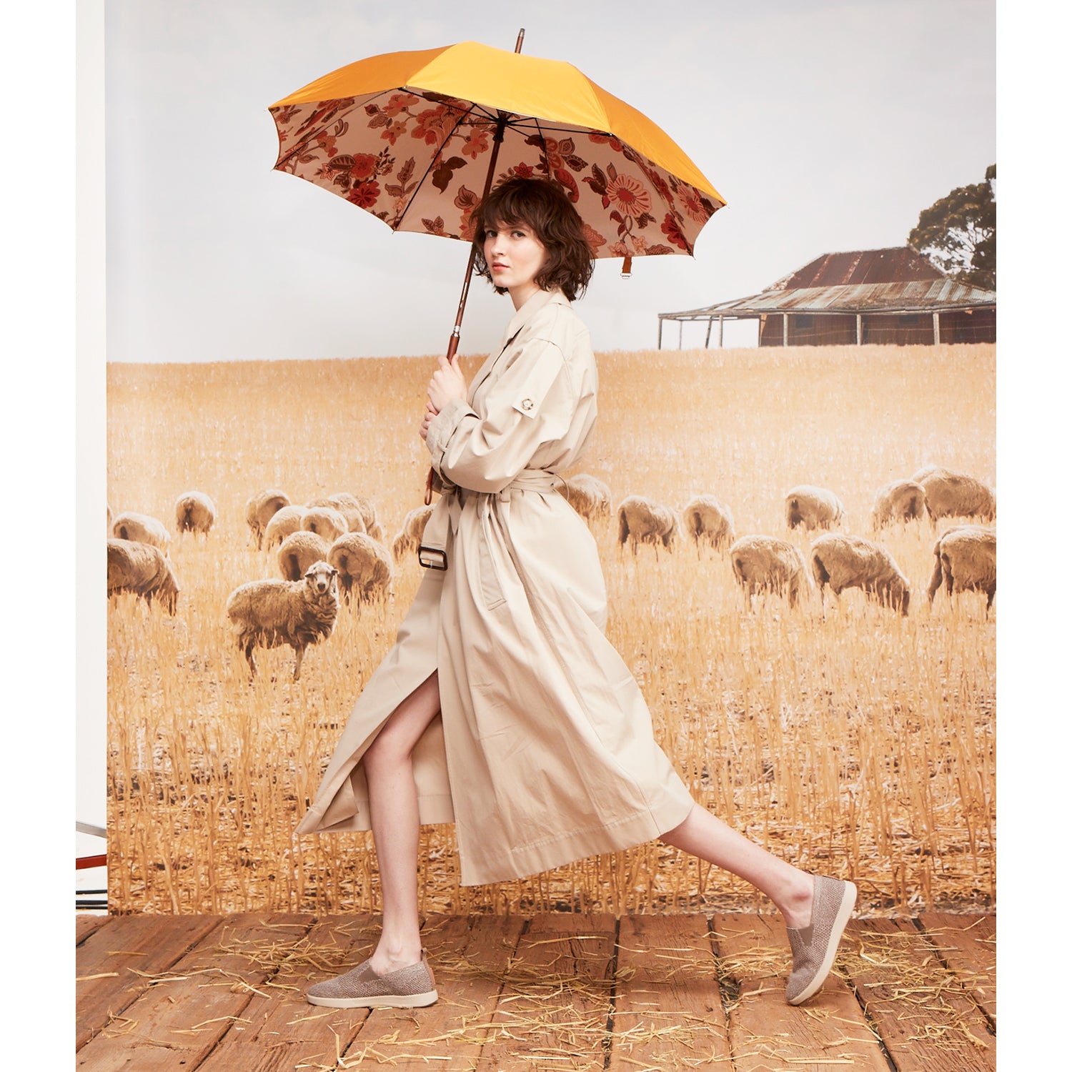 Womens Woolloomooloo Women's Woolloomooloo Suffolk Natural Wool Natural Wool