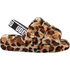 Womens Ugg Women's UGG Fluff Yeah Slide Leopard Amphora Sheepskin Leopard Amphora Sheepskin