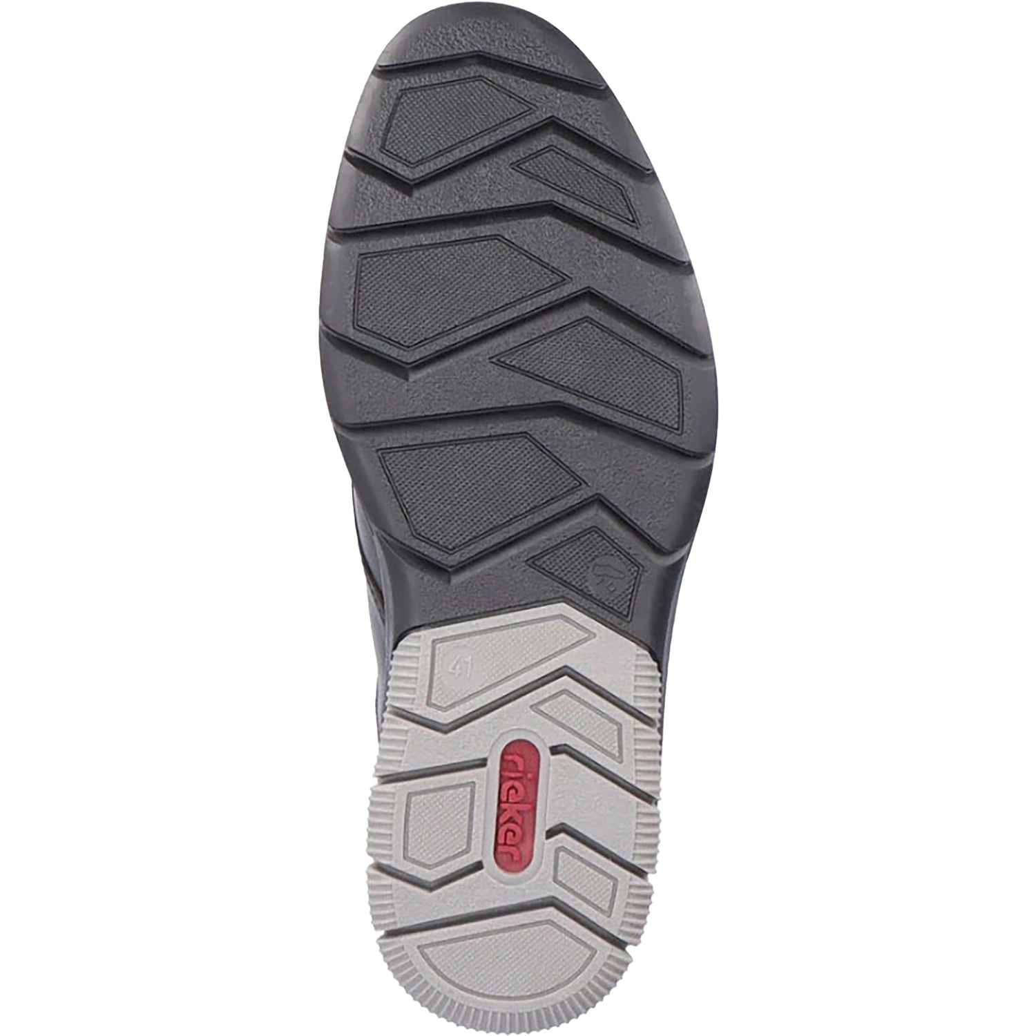 Mens Rieker Rieker 14454-01 Men's Dress Shoes Black/Black/Black Leather Black/Black/Black Leather