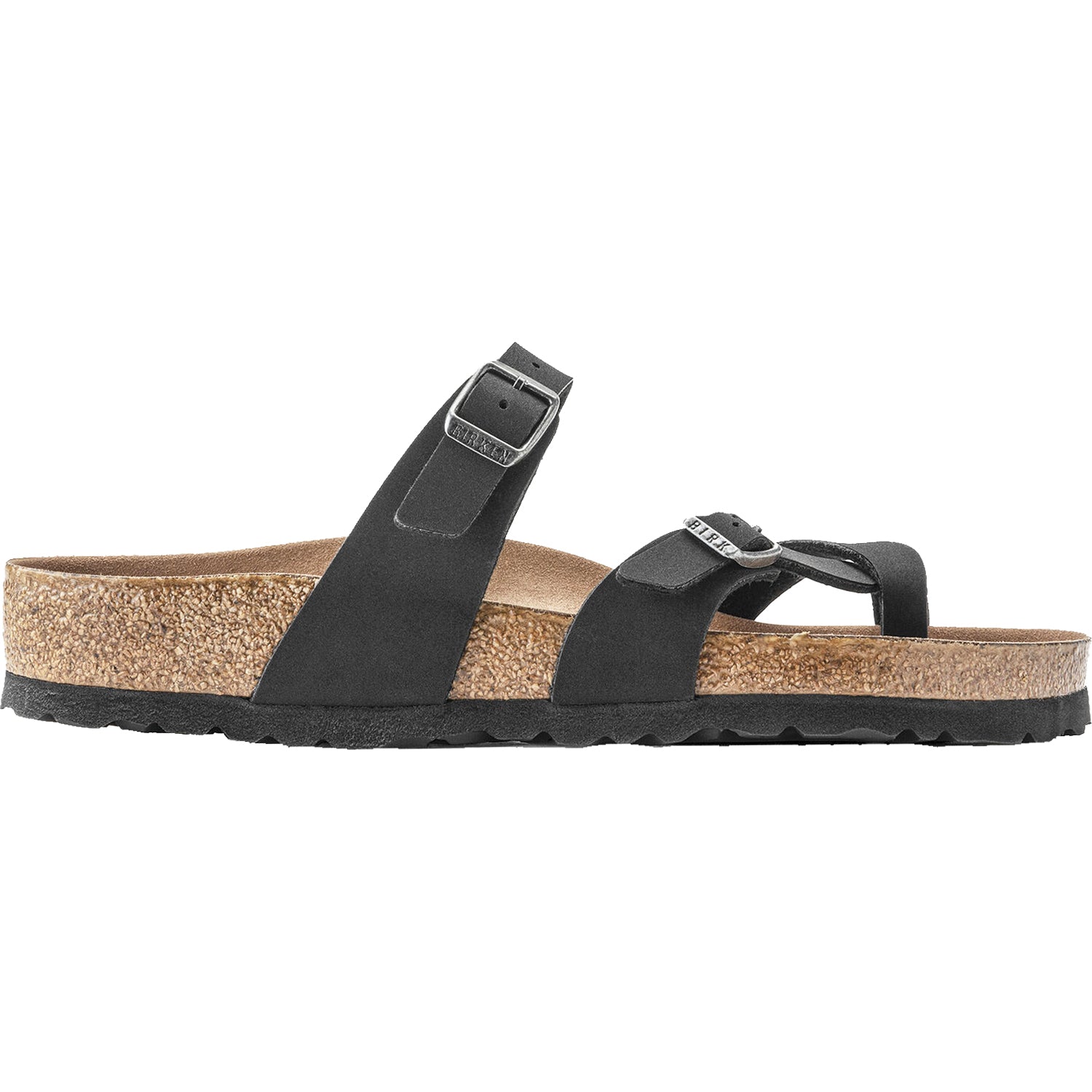 Womens Birkenstock Birkenstock Mayari Vegan Women's Sandals Black Birkibuc Black Birkibuc