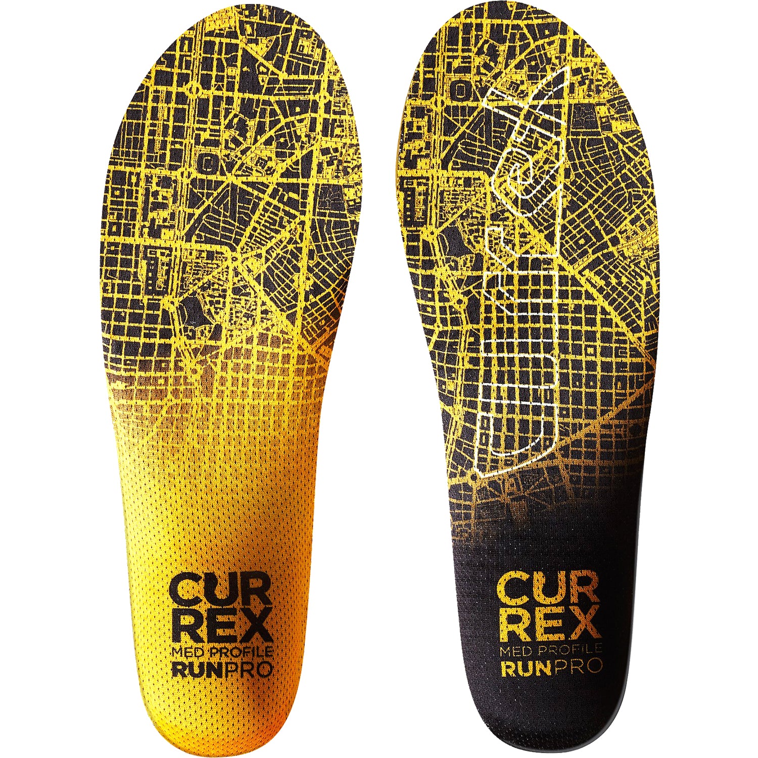 Unisex Currex Currex Run Pro Medium Unisex Insoles Medium Arch / Yellow Medium Arch / Yellow