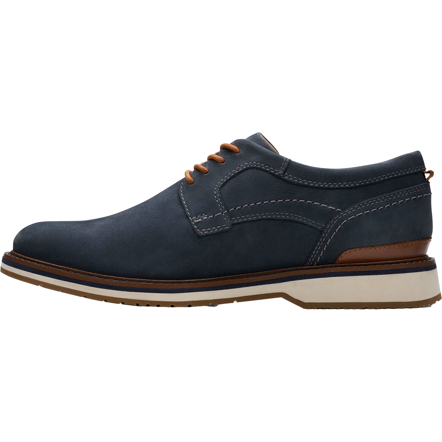 Clarks Men's Monahan Plain Navy Nubuck / 13 Clarks Men's Monahan Plain Navy Nubuck / 13