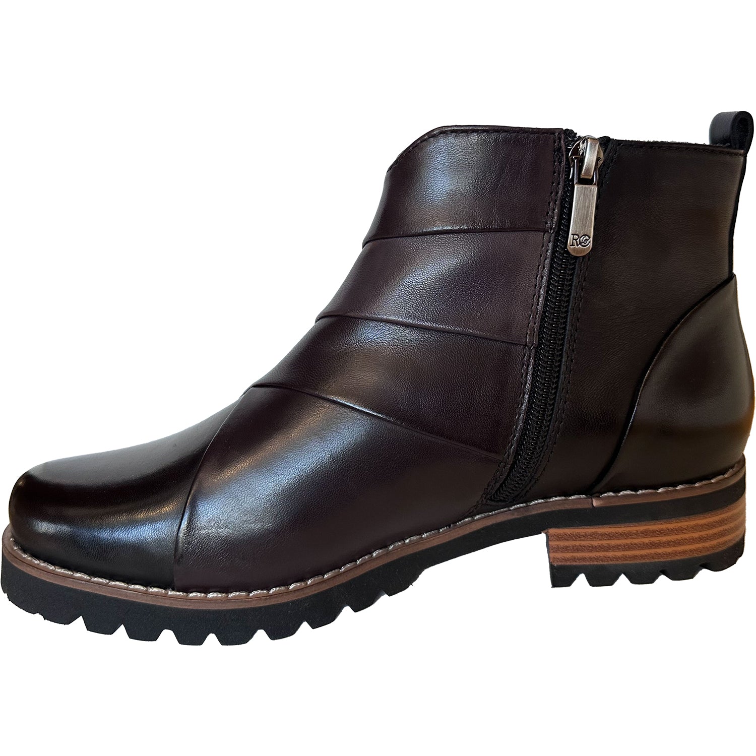 Womens Regarde le ciel Regarde Le Ciel Layla-04 Women's Boots Black/Tdm/Muddy Leather Black/Tdm/Muddy Leather