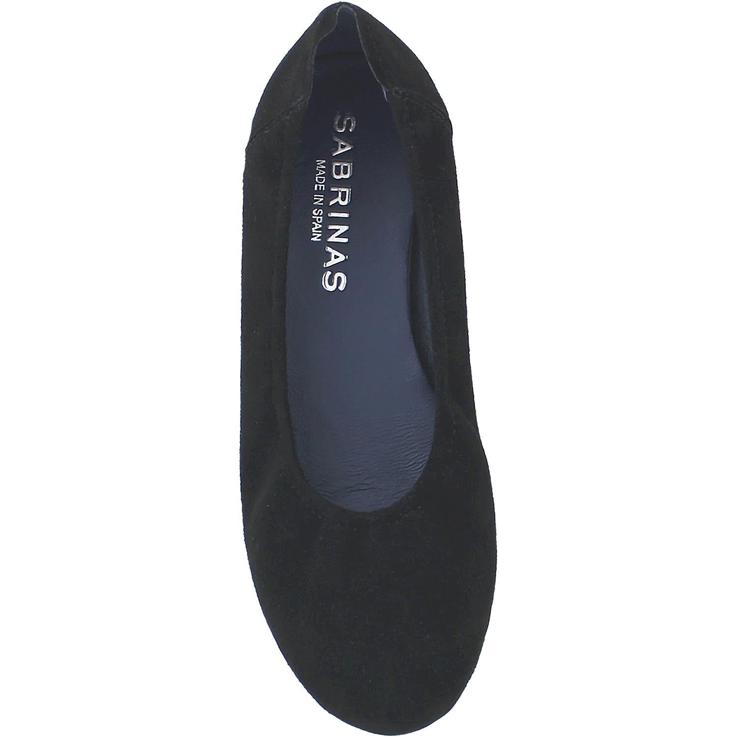 Womens Sabrinas Women's Sabrinas London 34563 Black Suede Black Suede