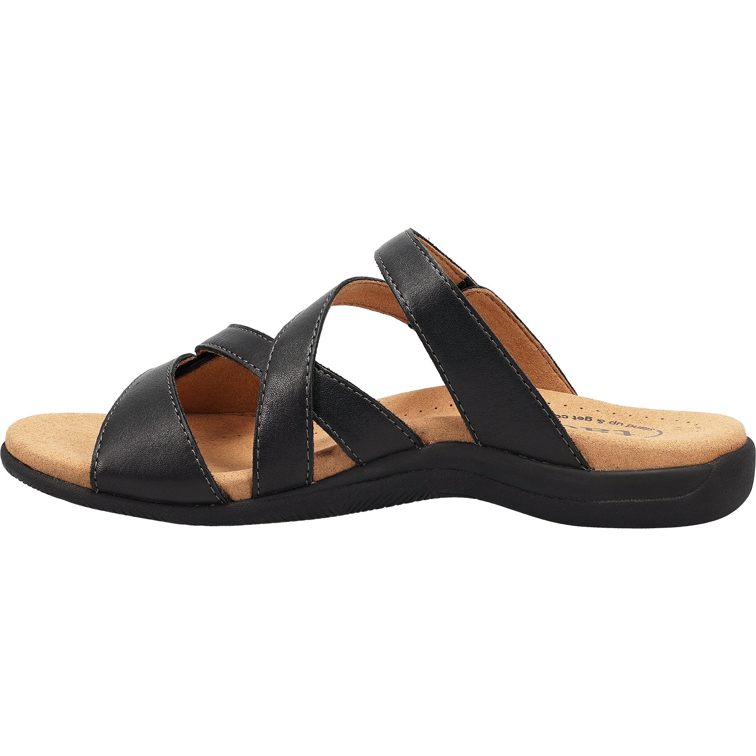 Womens Taos Women's Taos Double U Black Leather Black Leather