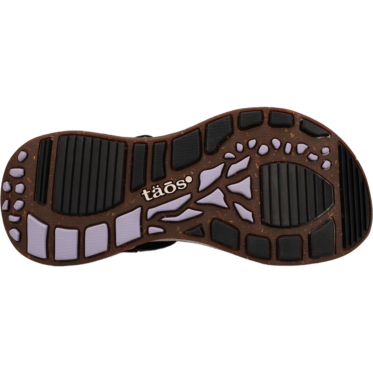 Womens Taos Taos Super Slide Women's All Terrain Sandals Plum Embossed Leather/Nylon Plum Embossed Leather/Nylon