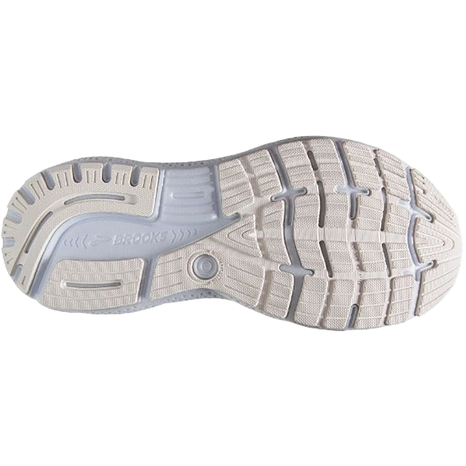Womens Brooks Brooks Ghost 16 Women's Athletic Shoes White/Black/Rose Gold Mesh (Neutral Support) White/Black/Rose Gold Mesh