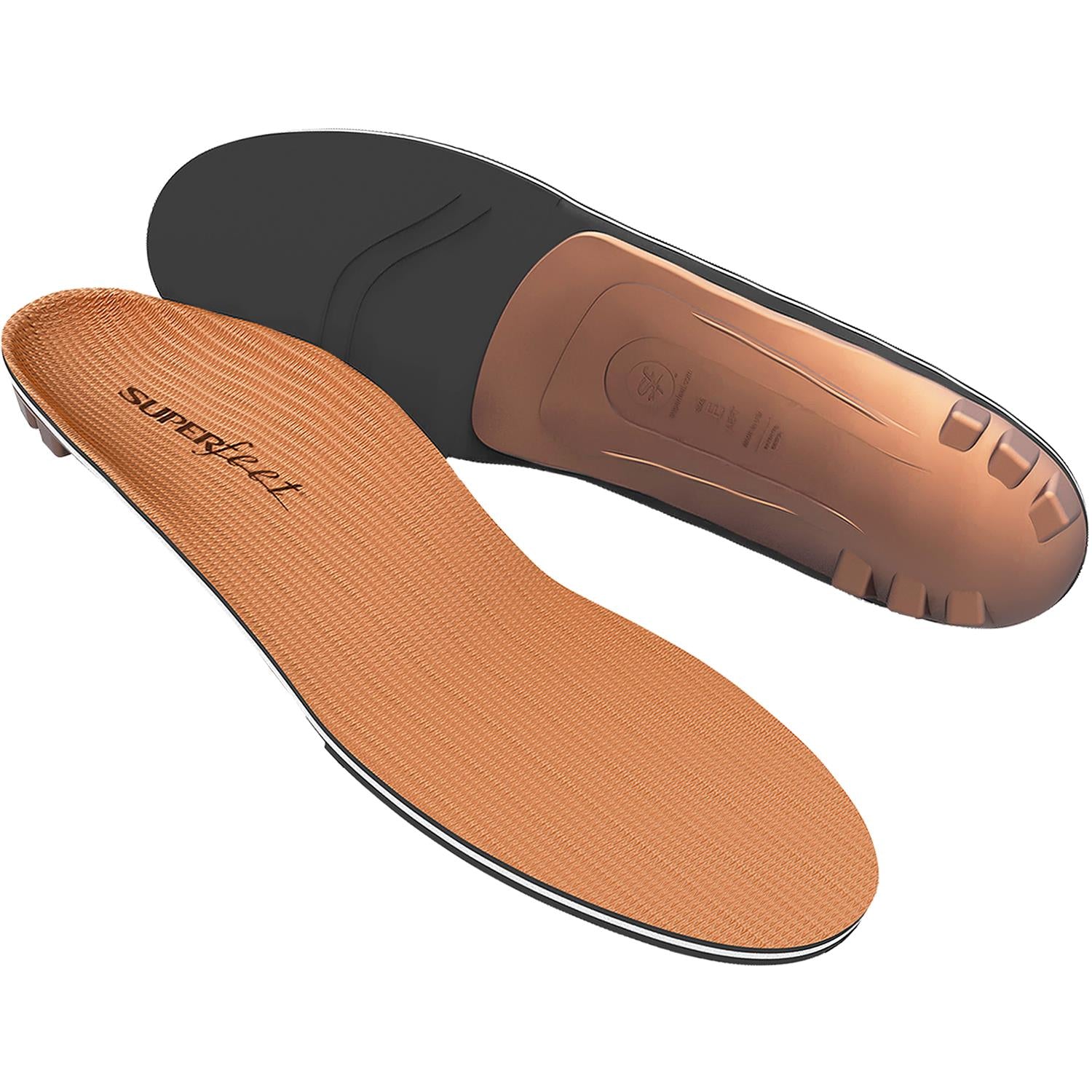 Unisex Superfeet Unisex Superfeet All-Purpose Memory Foam Support Copper Insoles Copper