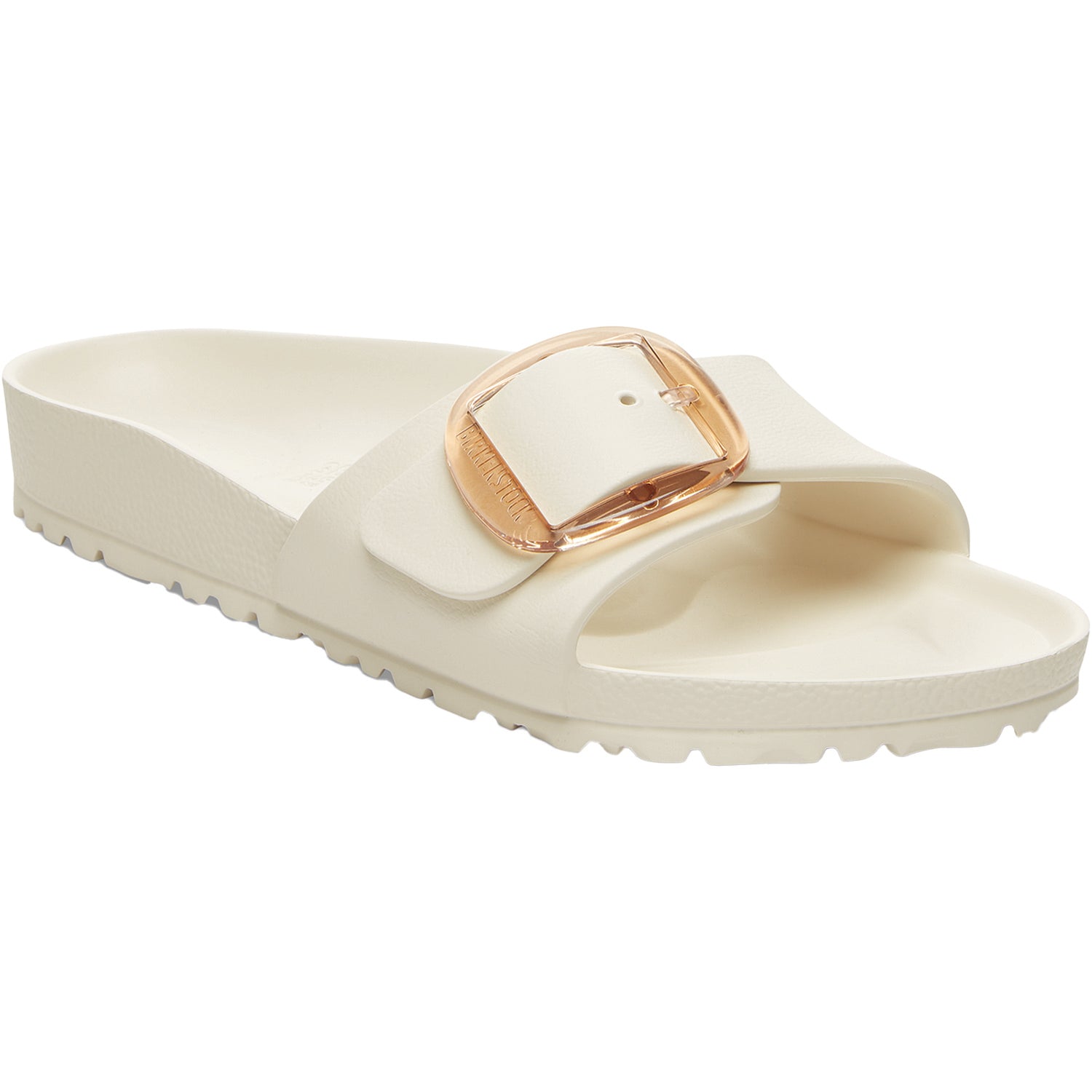 Womens Birkenstock Women's Birkenstock Big Buckle Madrid Eva Eggshell Eggshell