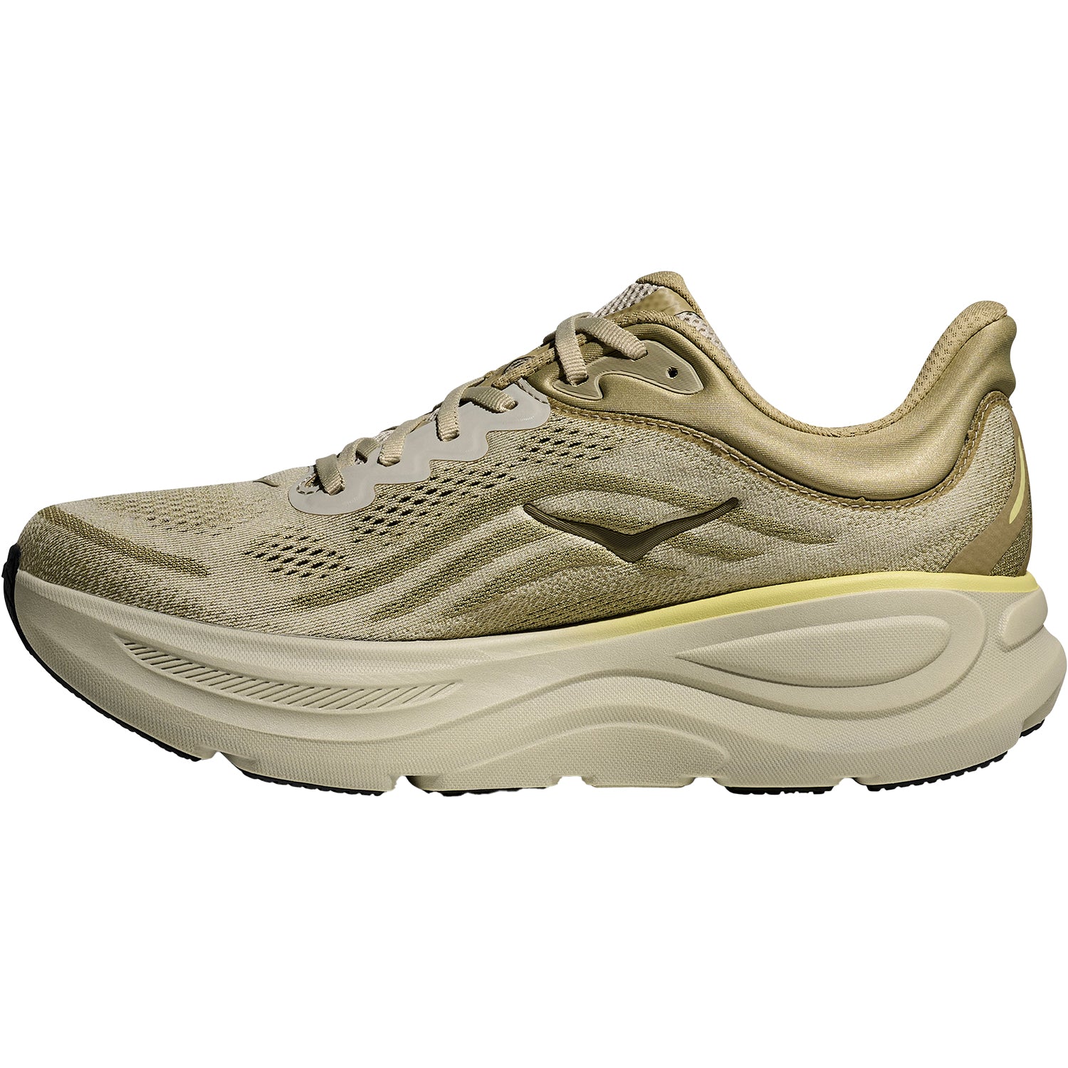 Mens Hoka one one Men's Hoka Bondi 9 Grassland/Oyster Mushroom Mesh (Neutral Support) Grassland/Oyster Mushroom Mesh