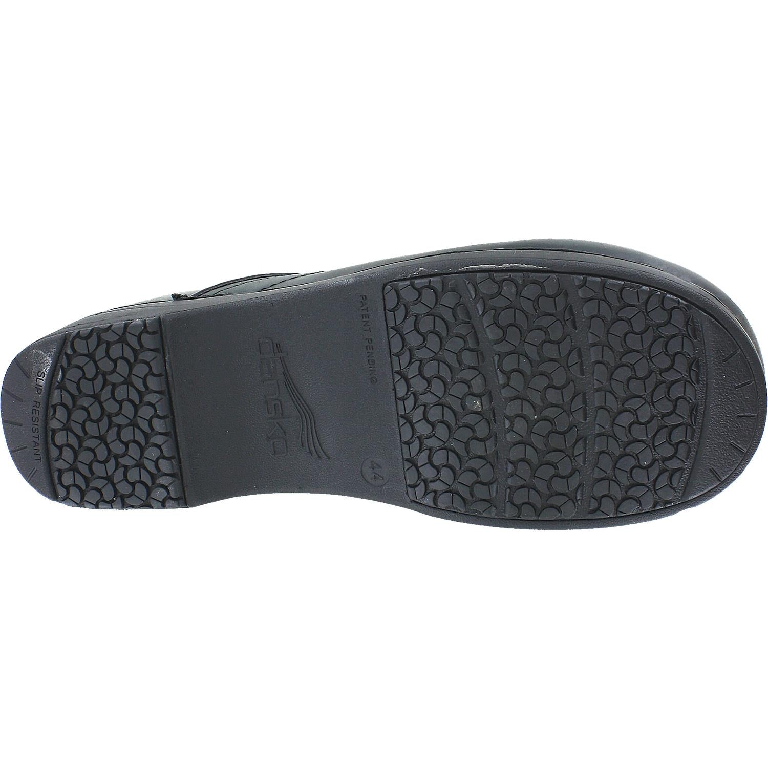 Mens Dansko Dansko XP 20 Men's Slip Resistant Clogs Black Burnished Nubuck Black Burnished Nubuck