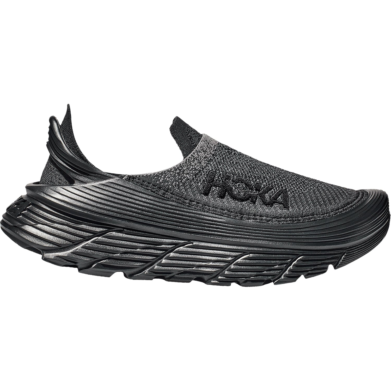 Unisex Hoka Restore TC Black/Black Mesh – Footwear etc.