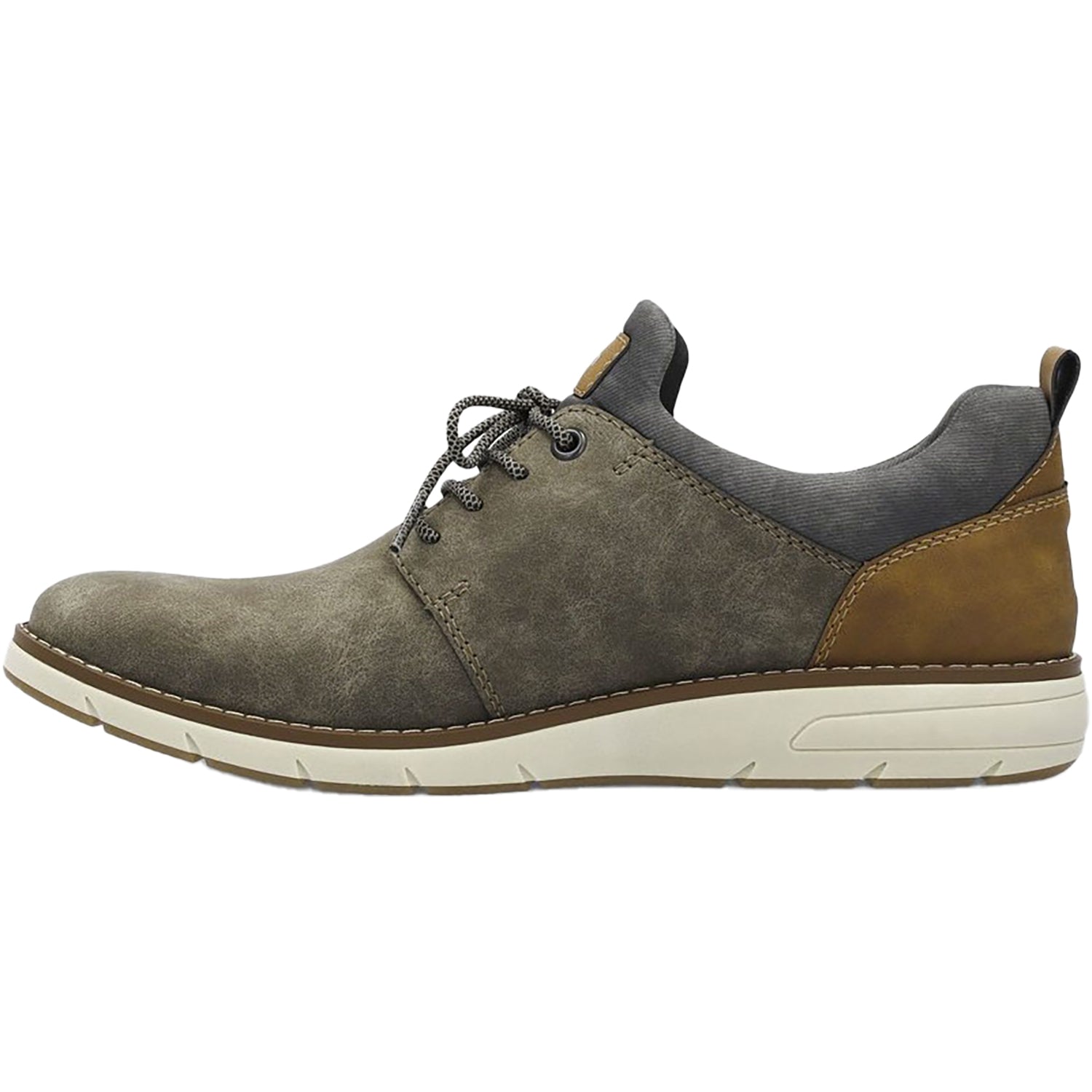 Mens Rieker Rieker 11351-25 Dustin 51 Men's Slip Ons Kaffee/Fango/Rauch/Nuss Synthetic Kaffee/Fango/Rauch/Nuss Synthetic